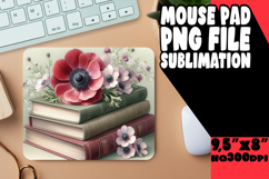 Joyful Desk Pad Design PNG, Books Product Image 1