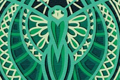 Butterfly SVG Multilayer/Butterfly 3D mandala/ 3D paper cut Product Image 10