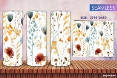 Floral Tumbler Wraps Bundle | 20 Oz | Sublimation Product Image 8