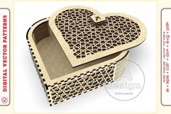 Box Organizer v4 - laser cut file - Glowforge ready SVG Product Image 7