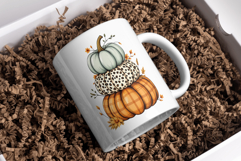 Fall Stacked Pumpkin Clipart | Sublimation PNG Product Image 4