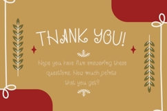 Magic Christmas - Swirly Holiday Family Font Product Image 7