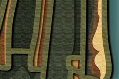 Hunter multilayer 3D SVG/Hunter plywood cut/ 3D laser cut Product Image 8