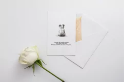 Digital download, Pet sympathy card, bulldog dog sympathy Product Image 8