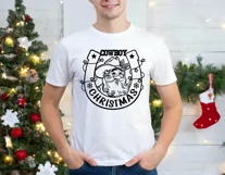 Cowboy Christmas svg printable, Santa cowboy SVG, PNG cut Product Image 5