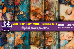 Mothers Day Mixed Media Art Bundle PNG Product Image 8