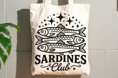Sardines Club Svg, Sardine Fish Svg, Coastal Summer Svg. Product Image 8