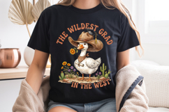 The Wildest Grad In The West PNG, Graduation Sublimation Product Image 7