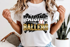 Raising Ballers PNG, Sports Mom Sublimation Product Image 6