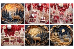 Christmas Tumbler Wrap Bundle | Christmas | Sublimation Product Image 18