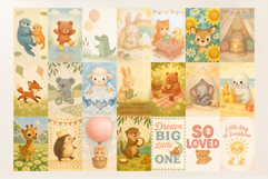 105 Nursery Prints | Kids Wall Art Set Product Image 7
