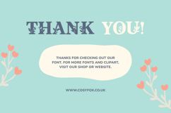 So Flora Botanical Font Product Image 7