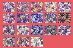 Boho Irisis Seamless Patterns - 300DPI Product Image 7