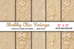 Shabby Chic Vintage Bridal White JPG Product Image 1