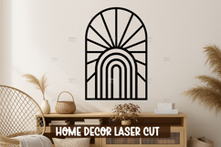 Mid Century Wall Art Laser Cut File for Home Decor Product Image 1