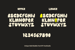 FRONK Unique Bold Bubble Font Product Image 7