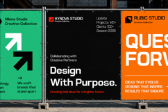 Jechro - Modern Geometric Family Font Product Image 7