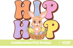 Easter Sublimation DTF Bundle Bunny Chick Farm Hip Hop Joy Product Image 7