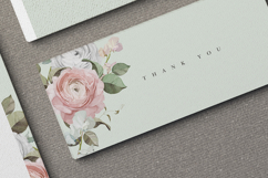 beautiful wedding card invitation set with roses flower Product Image 7