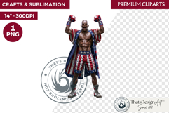 4th of July Character PNG, Patriotic Americana Portraits Product Image 1