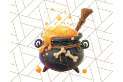 Hocus Pocus Potion Lab Clipart PNG Halloween Clip Art Product Image 3