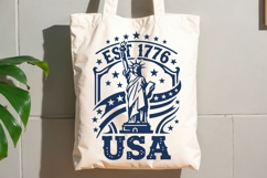 USA Est. 1776 Svg, USA 250th Anniversary Svg, Patriotic Svg. Product Image 8