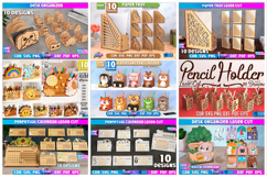 Office Mega Bundle Laser Cut | Office Decor and Supplies SVG Product Image 2