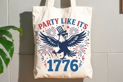 Party Like It's 1776 Svg, 4th Of July Svg, Patriotic Svg. Product Image 8