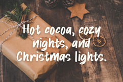 Snowy Giggles is a Christmas handwritten font Product Image 4