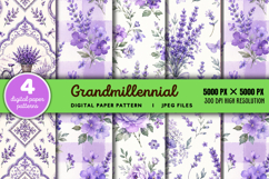 Grandmillennial Patterns JPG Product Image 1