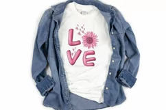 Love Flower | Valentines Day | Sublimation Png Product Image 1