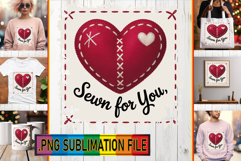 Playful PNG Art for TSHIRTS, Heart Quote Product Image 1