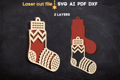 Christmas Tree Toys Bundle SVG laser cut files for Glowforge Product Image 7