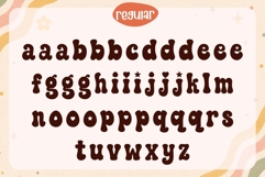 Groovy Mistletoe Font Duo | Retro Display Script Font Product Image 7