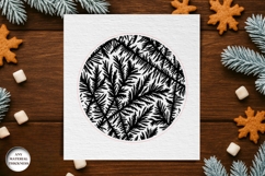 Frost Pattern Coffee Coasters SVG Bundle | Drink Coaster Product Image 7