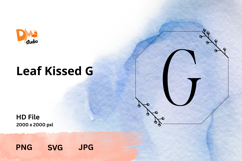 Leaf Kissed Monogram Product Image 1