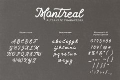 Montreal - Vintage Handwritten Typeface Product Image 7