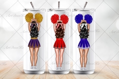 Cheer Sisters Clipart, Cheerleaders DIY Clipart Product Image 7