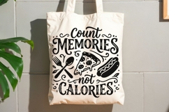 Count Memories Not Calories Svg, Farmhouse Kitchen Svg. Product Image 8
