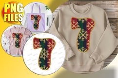 7 Doodle Letter Style Icon Merry Celebration Design! Product Image 1