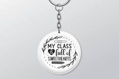 Teacher Quotes Keychain SVG Bundle Product Image 5