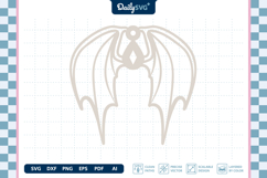 Demon Wings Earrings Laser Cut Product Image 3