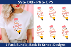 Back to school SVG Bundle, Back to School svg cut file Product Image 1
