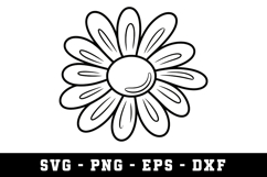 Flowers Svg Design | Svg Files for Cricut Product Image 1