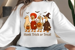 Trick or treat gooses png design for T-shirts Product Image 4