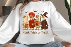 Trick or treat gooses png design for T-shirts Product Image 4