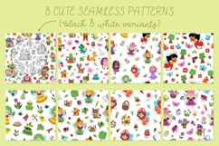 Fairyland clipart, seamless patterns and designs collection Product Image 7