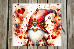 Valentine gnome | 4 love tumbler sublimation designs P Product Image 3