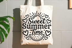 Sweet Summer Time Svg, Summer Vibes Svg, Beach Vacation Svg. Product Image 8