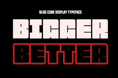 Blog Cube - Bold Strong Font Product Image 7